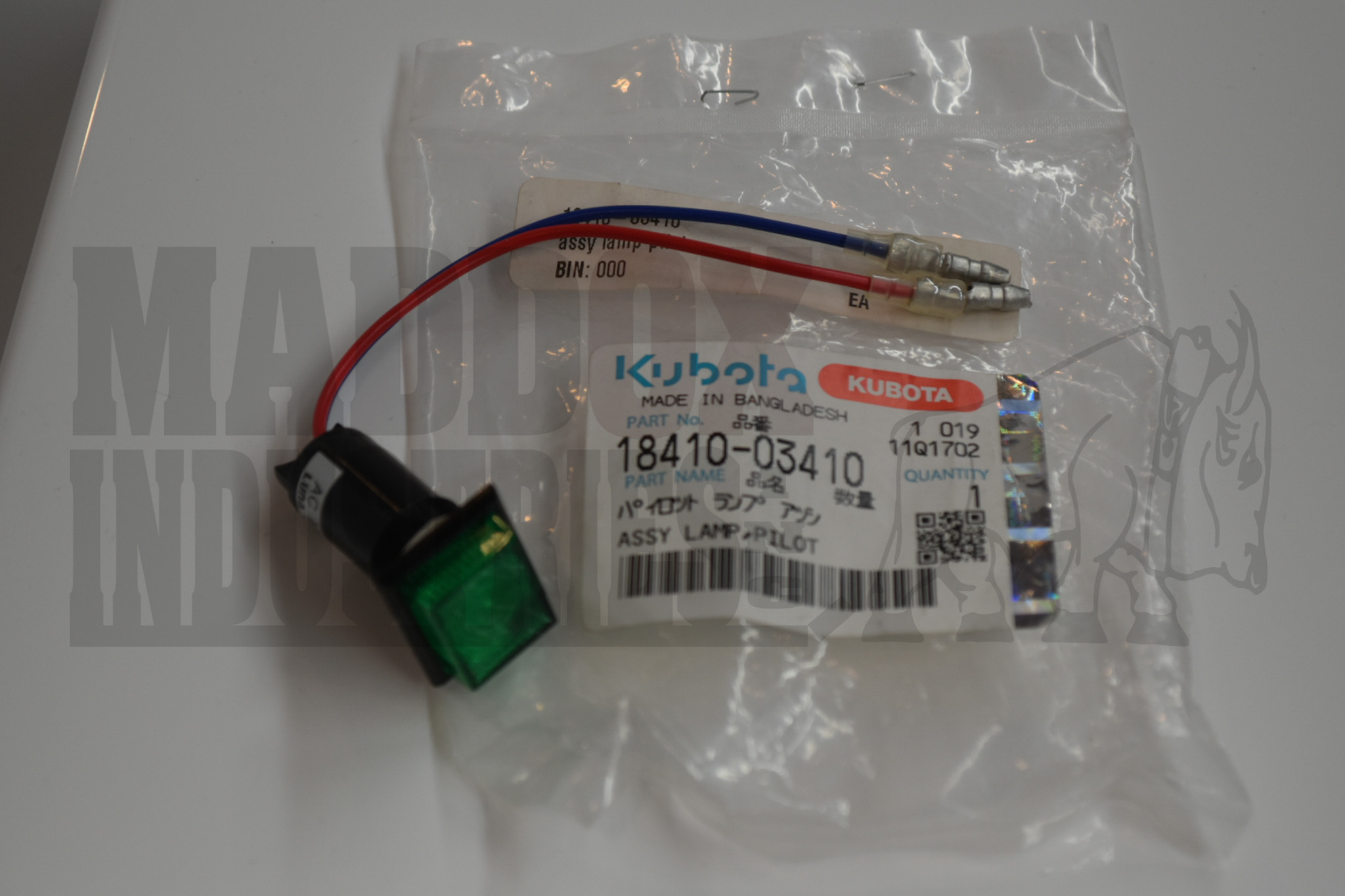 Kubota 18410-03410 Lamp